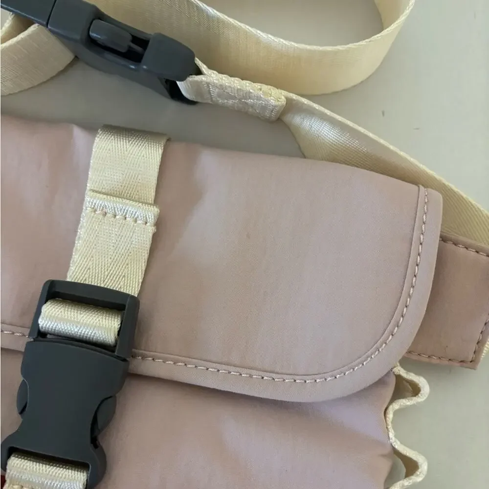 NEW J. Crew Montauk Belt Bag in Recycled Nylon in Pink